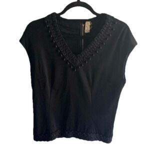 Vintage Rare from the 60’s  short sleeve blouse   No size but fits like a med/Lg